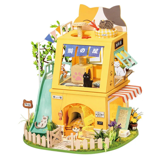 Cat House - Rolife DIY Miniature
