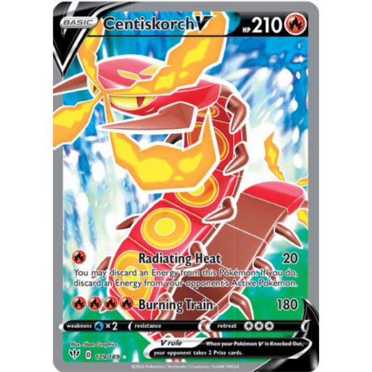 Centiskorch V (Full Art) - Darkness Ablaze #179/189