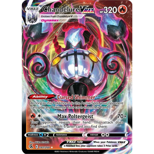 Chandelure VMAX - Fusion Strike #040/264
