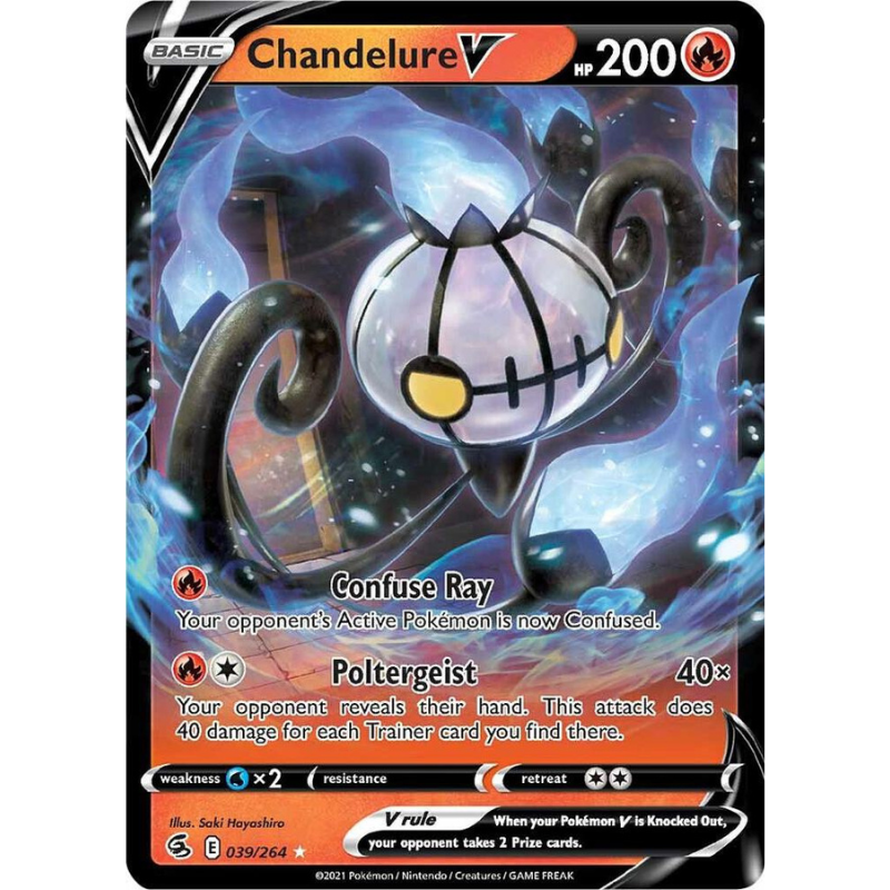 Chandelure V - Fusion Strike #039/264