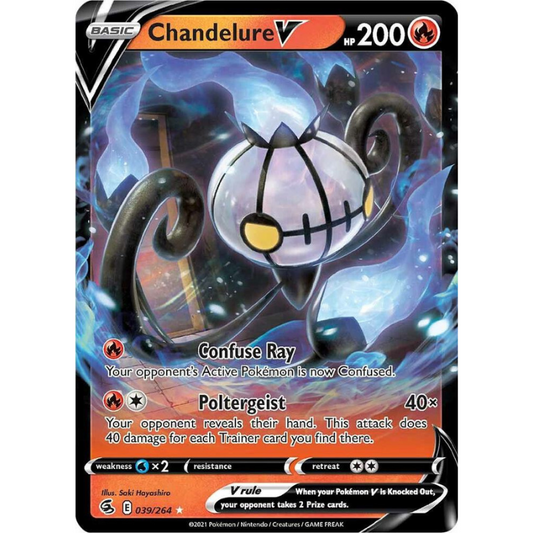 Chandelure V - Fusion Strike #039/264
