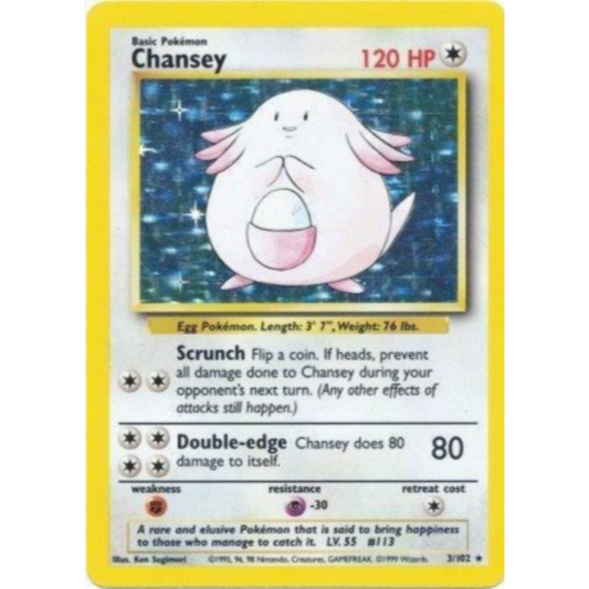 Chansey - Base Set #003/102