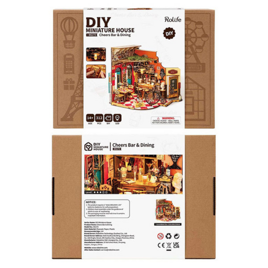 Cheers Bar & Dining - Rolife DIY Miniature