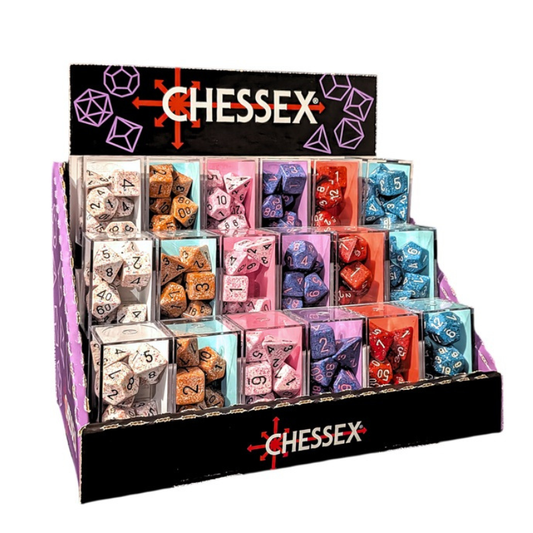 Chessex Sampler - 7CT Speckled Polyhedral Dice Sets
