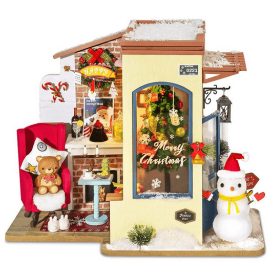 Christmas Snow House - Rolife DIY Miniature