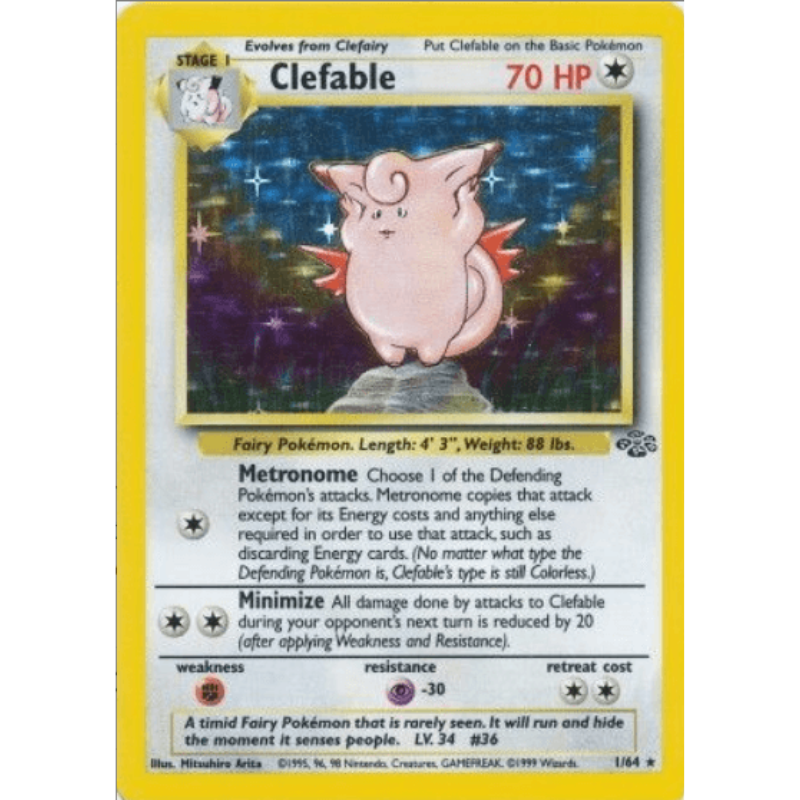 Clefable - Jungle #01/64