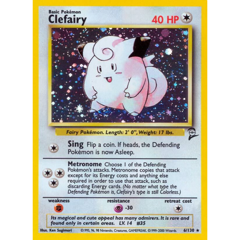 Clefairy - Base Set 2 #006/130