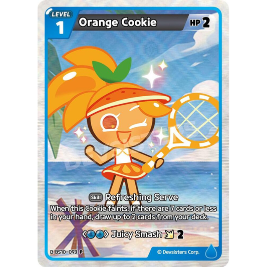 Cookie Run - Orange Cookie - Promotion Cards #BS10-093