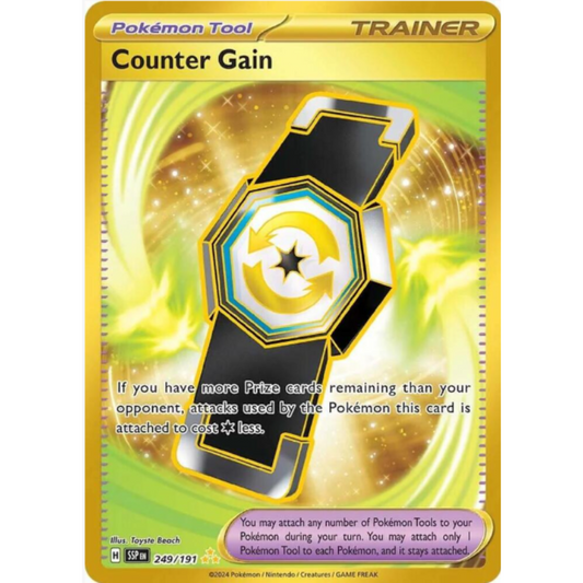 Counter Gain - Surging Sparks #249/191