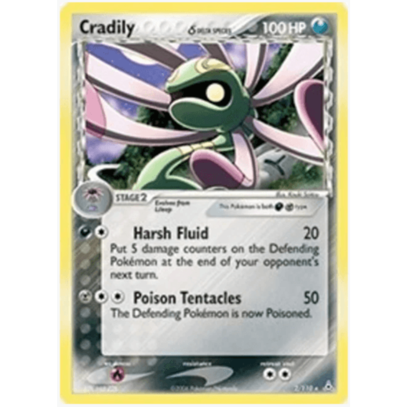Cradily (Delta Species) - Holon Phantoms #002/110 