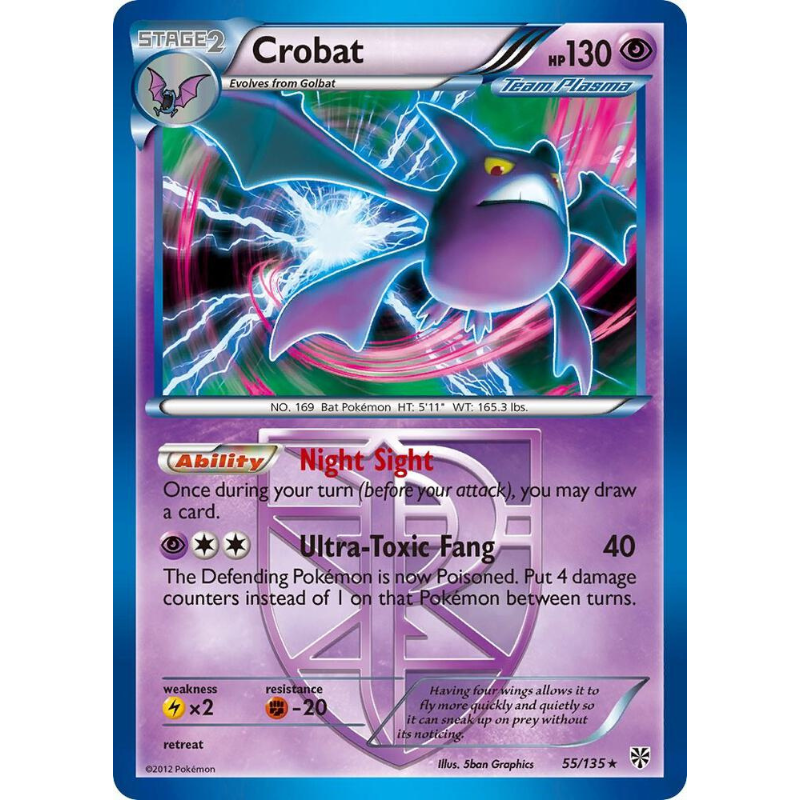 Crobat (Team Plasma) - Plasma Storm #55/135