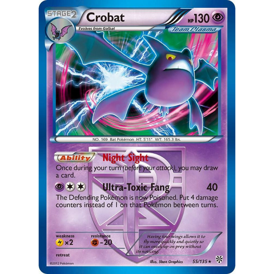 Crobat (Team Plasma) - Plasma Storm #55/135
