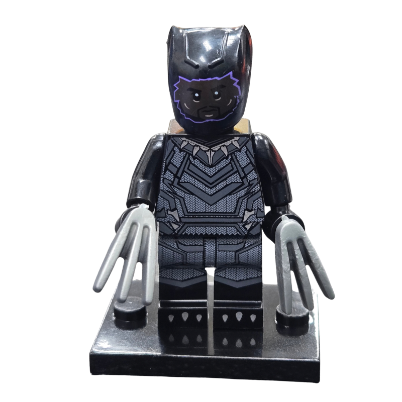 Custom Lego Compatible Marvel Black Panther Minifig