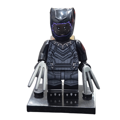 Custom Lego Compatible Marvel Black Panther Minifig