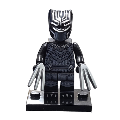 Custom Lego Compatible Marvel Black Panther Minifig