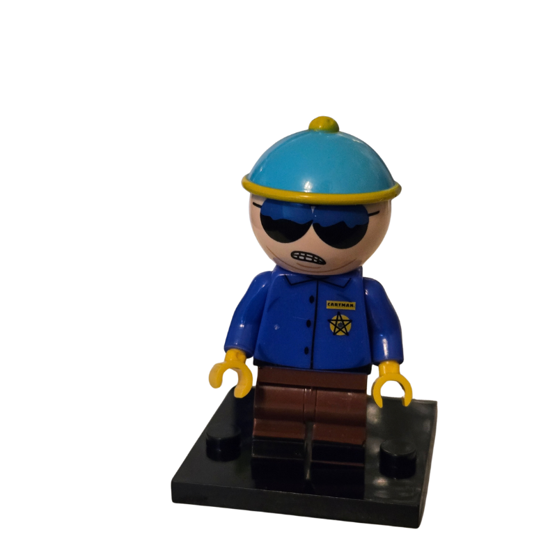 Custom Lego Compatible South Park Policeman Cartman Minifig 