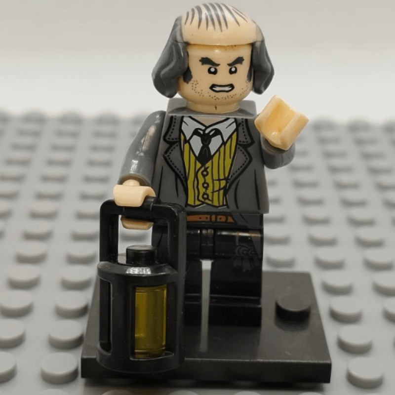 Custom Lego Compatible Argus Filch Minifig