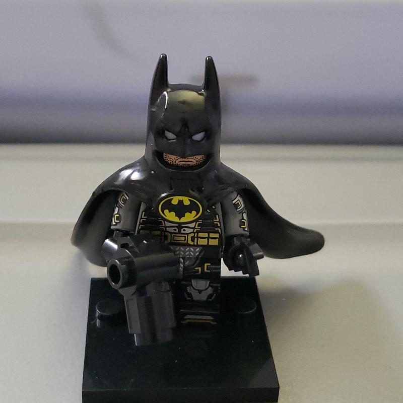 Custom Lego Compatible Batman Minifig