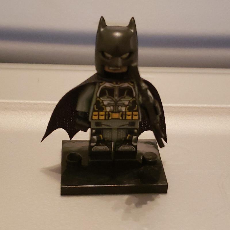 Custom Lego Compatible Batman Minifig