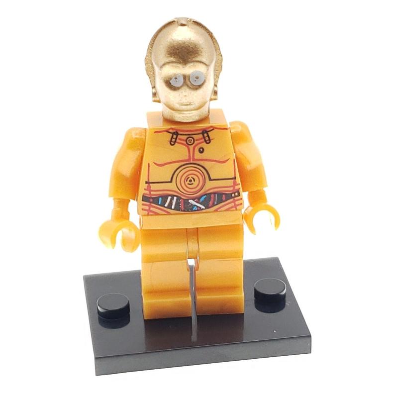 Custom Lego Compatible C-3PO Minifig