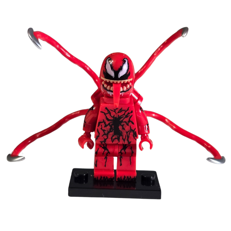 Custom Lego Compatible Carnage Minifig
