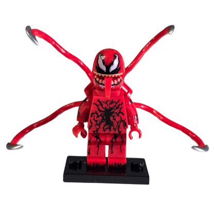 Custom Lego Compatible Carnage Minifig