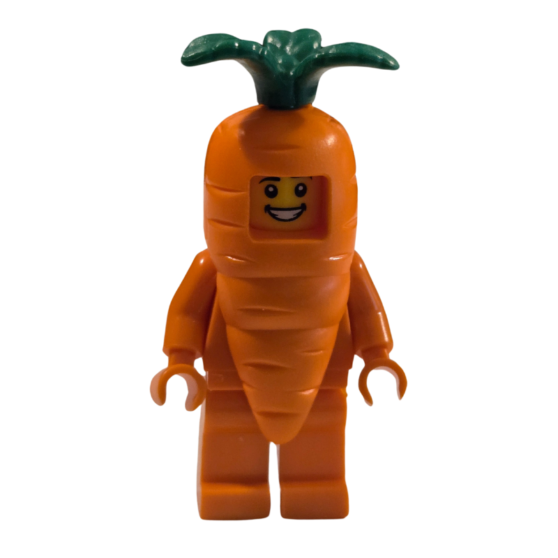 Custom Lego Compatible Carrot Costume Minifig