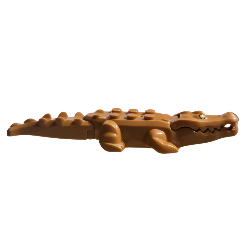 Custom Lego Compatible Crocodile Minifig