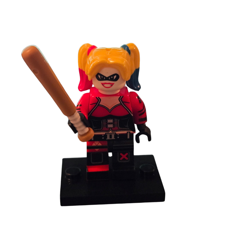 Benutzerdefinierte Lego-kompatible Harley Quinn Minifigur