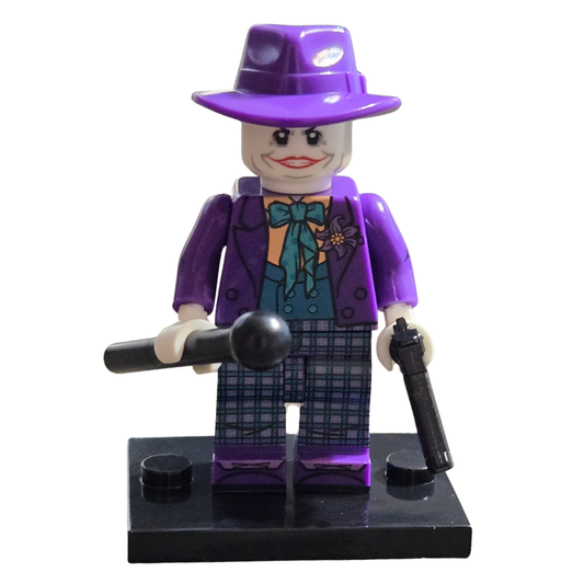 Custom Lego Compatible DC Joker Minifig (1990)