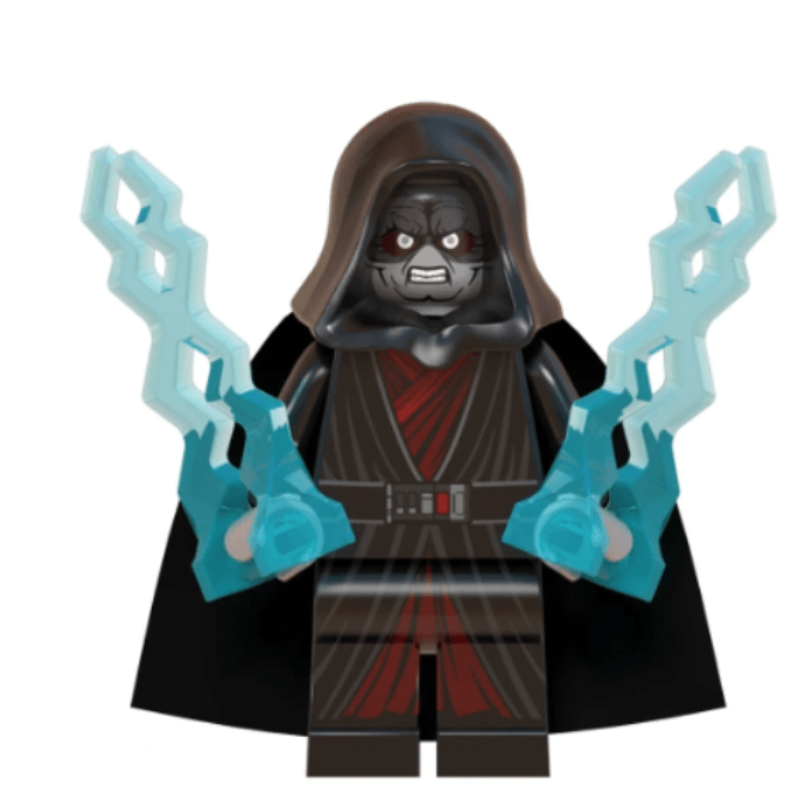 Custom Lego Compatible Darth Sidious Minifig