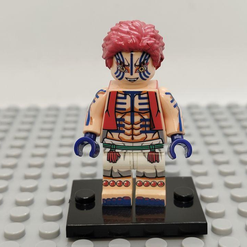 Custom Lego Compatible Demon Slayer Akaza Minifig