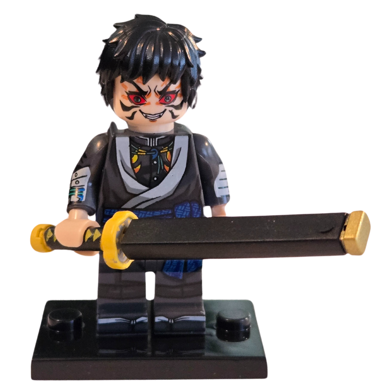 Custom Lego Compatible Demon Slayer Kaigaku Minifig