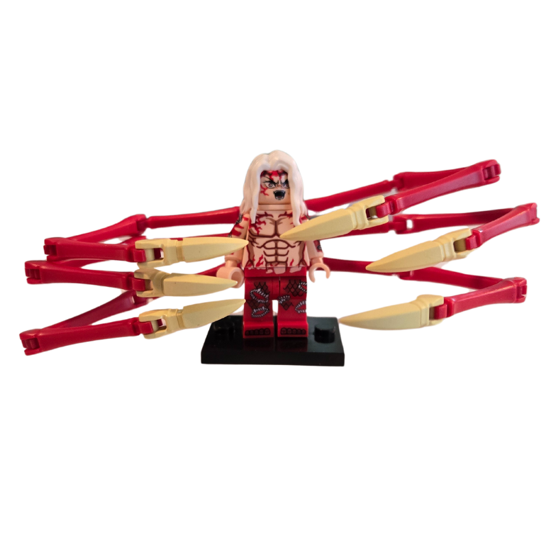 Custom Lego Compatible Demon Slayer Muzan Kibutsuji Final Form Minifig