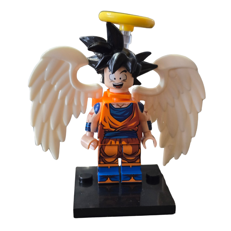 Custom Lego Compatible Dragon Ball Z - Angel Goku Minifig