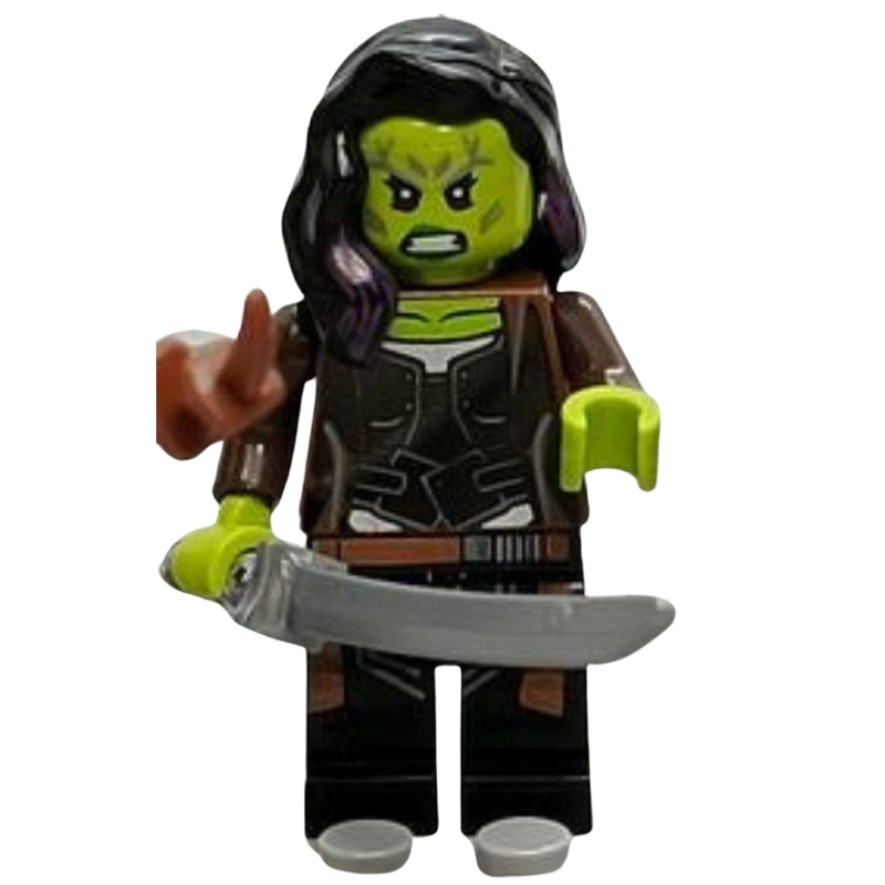 Custom Lego Compatible Gamora Minifig