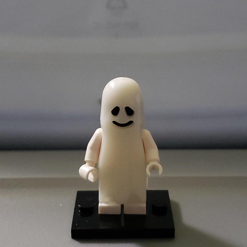 Custom Lego Compatible Ghost Minifig