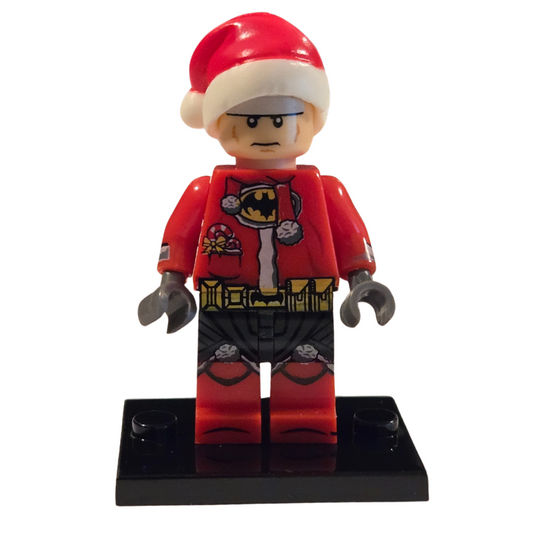 Custom Lego Compatible Holiday Bruce Wayne Minifig