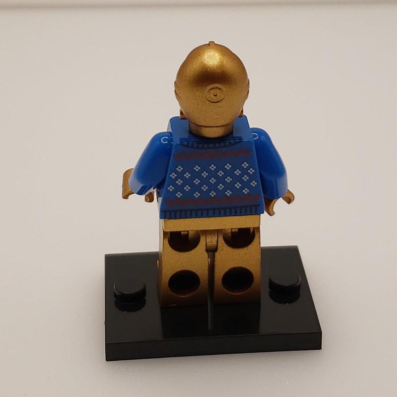 Custom Lego Compatible Holiday C-3PO Minifig