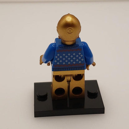 Custom Lego Compatible Holiday C-3PO Minifig