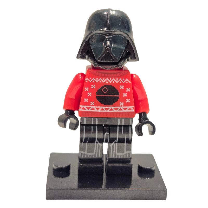 Custom Lego Compatible Holiday Darth Vader w/tree outfit Minifig