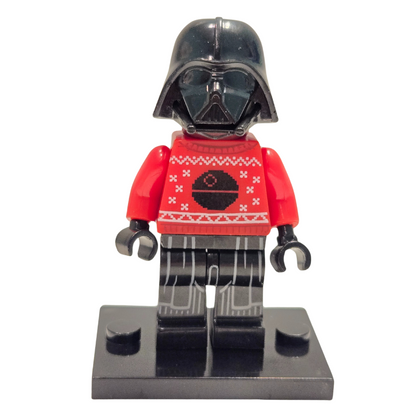 Custom Lego Compatible Holiday Darth Vader w/tree outfit Minifig