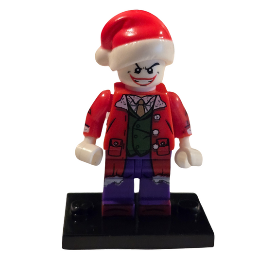 Custom Lego Compatible Holiday Joker Minifig