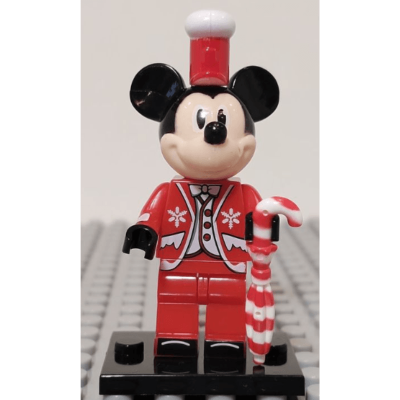 Custom Lego Compatible Holiday Mickey Mouse Minifig