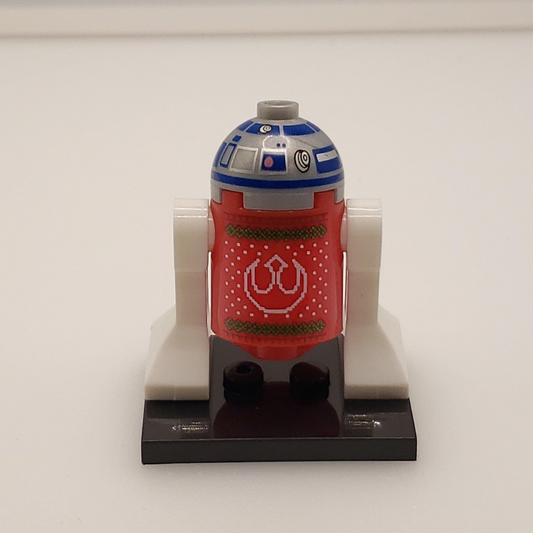 Custom Lego Compatible Holiday R2D2 Minifig