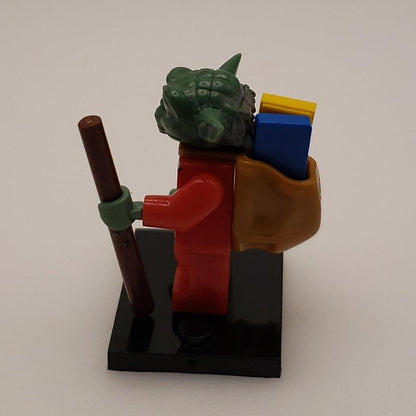 Custom Lego Compatible Holiday Yoda Minifig