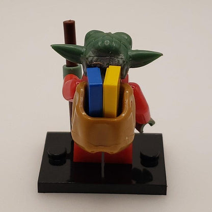 Custom Lego Compatible Holiday Yoda Minifig