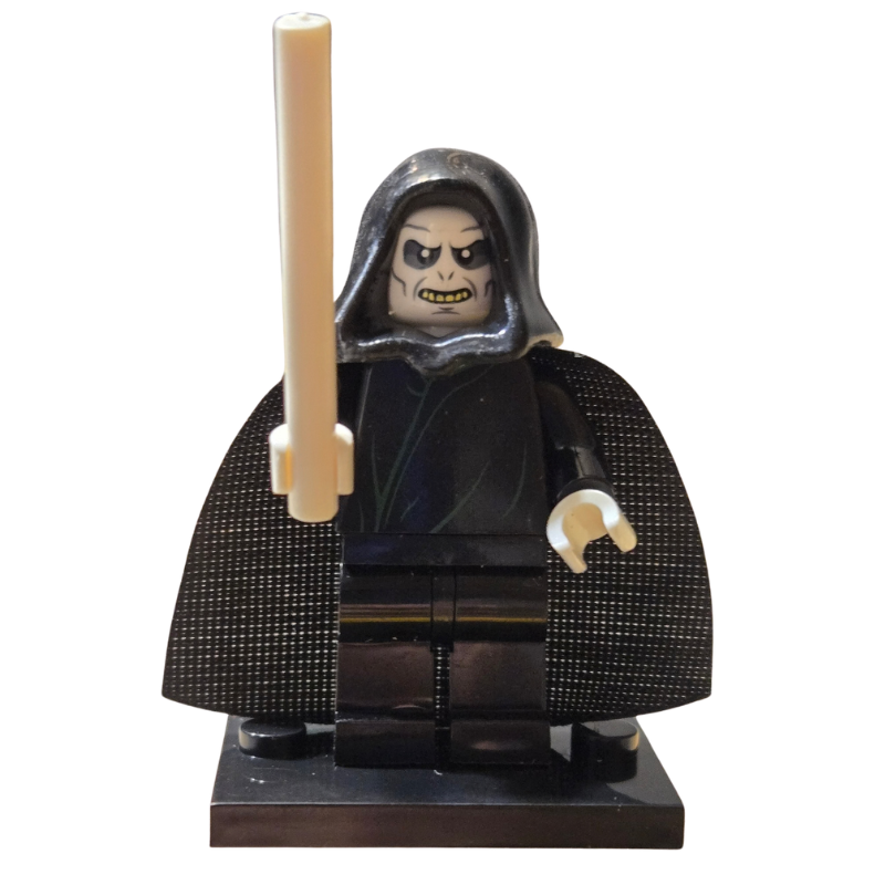 Custom Lego Compatible Hooded Voldemort Minifig