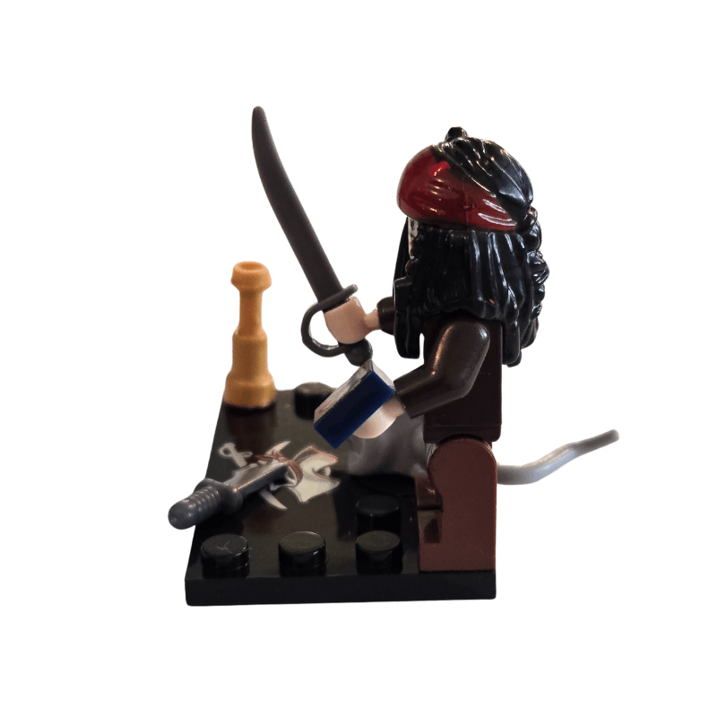 Custom Lego Compatible Jack Sparrow Minifig