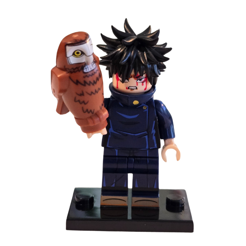 Custom Lego Compatible Jujutsu Kaisen Megumi Fushiguro Minifig